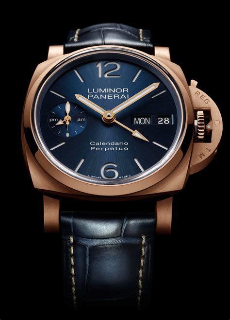 panerai gold.blue|gold Panerai watch buckle 22m.